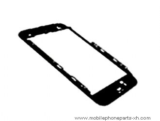 Wholesale mobile phone Mid Frame replacement for IPhone 3G